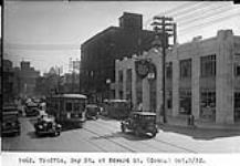 Traffic Bay Street at Edward Street [Toronto, Ont.] Oct. 5, 1932