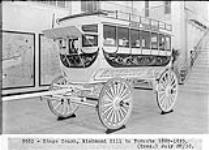 Stage coach, Richmond Hill to Toronto, 1880-1895 20 July 1932.