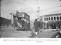 T.T.C. Bus serving industrial centre on Fleet Street, [Toronto, Ont.] April 3, 1930 3 April 1930