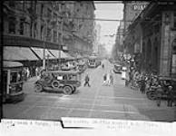 Queen & Yonge Streets looking north [Toronto, Ont.] Noon 1 p.m. Aug.31, 1939