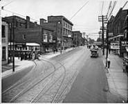 Lawrence Avenue looking east to Weston Road, Weston, Ontario [c. 1935]