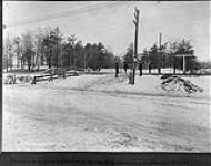 [Toronto, Ont.] Indian Road and Lakeshore Road Railway crossing looking north 1901