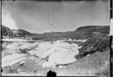 (Hudson Strait Expedition). Ice near hangars of Base 'A' at Fox Harbour 26 June 1928