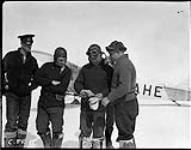 (Hudson Strait Expedition). Personnel Base 'C' with Fokker 'Universal' aircraft G-CAHE 1928.
