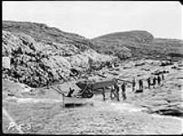 (Hudson Strait Expedition) Landing party ashore July 1928