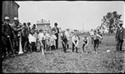 Start of a boys' race at Cobden 27 July 1909