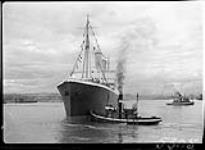 [Members of Vimy Pilgrimage embarked in Canadian Pacific steamer S.S. MONTCALM, Montreal, P.Q., 1936.] 1936