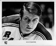 Pete Stemkowski of the New York Rangers N.H.L. Hockey Team 1970-1961