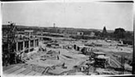 The new General Motors (Oldsmobile) Plant under construction, Oshawa, Ont Sept., 1919
