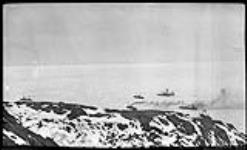 Sealing fleet off Signal Hill ca. 1910 - 1935