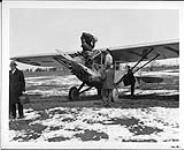 Fairchild FC-2 aircraft of the R.C.A.F. during airmail flight, Ottawa, Ont., 1928