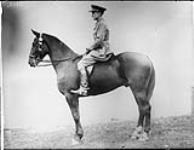 Major R.S.Timmis, Royal Canadian Dragoons, riding "Bucephalus" ca. 1927