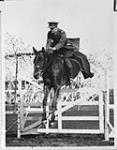 Lieutenant S.C. Bate, Royal Canadian Dragoons on "Golden Gleam", Canadian National Exhibition Nov. 1927