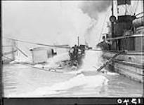Pumping from deck of Steamer "Palst" 1908