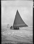 Starting an ice-boat off, Toronto Bay Mar. 1913