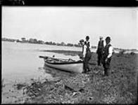 McCordic, Dent, Tripp, and Dodge on Russell Island, [Ont.], 1908 1908