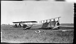 Two Spanish biplanes at Long Branch July 10, 1915.