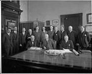 Chief Officers of the Post Office Department in Mr. Peter J. Veniot's Office, [Ottawa, Ont.] Jan. 1930