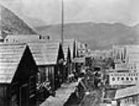 View of Barkerville on B.C.'s entrance to Confederation c.a. 1869