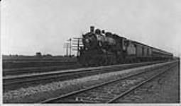 Canadian National Railway "Pacific" type steam locomotive engine 5077 ca. 1930
