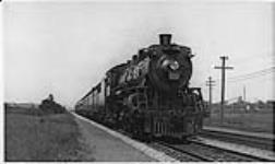 Canadian National Railway "Pacific" type steam locomotive engine 5283 ca. 1930