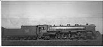Canadian National Railway "Mountain" type steam locomotive engine 6026 ca. 1930