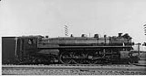 Canadian Pacific Railway "Northern" type steam locomotive engine 3100 ca. 1930