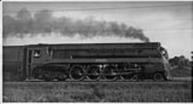 Canadian National Railway "Northern" type steam locomotive engine 6402 ca. 1930