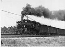 Canadian National Railway engine 859 steam locomotive "Ten-Wheeler" type ca. 1930
