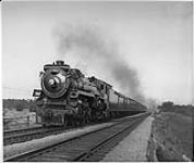Canadian Pacific Railway "Hudson" type steam locomotive engine 2812 ca. 1930