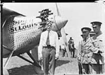 Col. Lindbergh and the Spirit of St. Louis 1 July, 1927