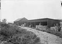 Packing case and dead storage shed, No.1 Depot, R.C.A.F., on Victoria Island 11 July 1928