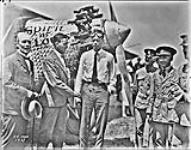 Mr. Wilson, Col. Lindbergh and Mayor Balharrie 1 July 1927