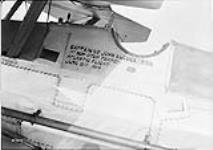 Inscription of leader's machine - [Captain Sir John Alcock D.S.C. 1st Non Stop Trans-Atlantic Flight June 15th 1919] 21 Aug. 1930