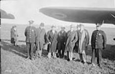 G/C Gordon, Hon. Ralston and Mr. J.A. Wilson, S/L Tudhope, etc 6 Oct. 1929