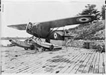 [Fairchild 51 aircraft G-CYYV of the R.C.A.F. equipped with Townend Ring on engine, Rockcliffe, Ont., 4 Sept. 1931.] 4 Sept. 1931
