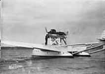 Savoia-Machette S55X flying boat of General Italo Balbo's squadron of R. I.A.F. en route from Orbetello, Italy, to Chicago, Illinois 13 July 1933