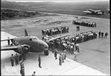 Recruits formed in flights 25 Sept. 1939