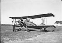 Avro Tutor a/c on ground, 3/4 front view 19 Sept. 1939