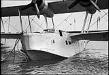 Stranraer a/c on water, front close up, 912 13 July 1939