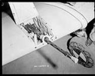 Machine gun mounting in North American 'Harvard' aircraft of the R.C.A.F 10 Aug. 1942