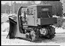 Snow removal equipment - tractor plow 13 Mar. 1943
