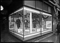 Display of W.D. Clothing and Equipment in Ottawa Stores 6 Apr. 1943