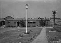 Exterior view of building, RCAF Station 14 Aug. 1945