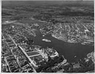 Aerial view of Ottawa, Ont., and Hull, P.Q 1923