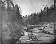 [Natural steps, Montmorency River, P.Q.] [1865]