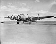 Front view of Lancaster aircraft 28 May 1951