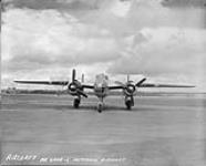 Mitchell aircraft on the ground 23 Nov. 1951