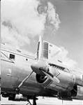 Rockcliffe Ice Wagon, C5 North Star aircraft 1 Oct. 1952