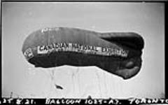 Balloon 10251-A3 at the Canadian National Exhibition, Toronto, Ont., 25 August, 1931 25 Aug. 1931